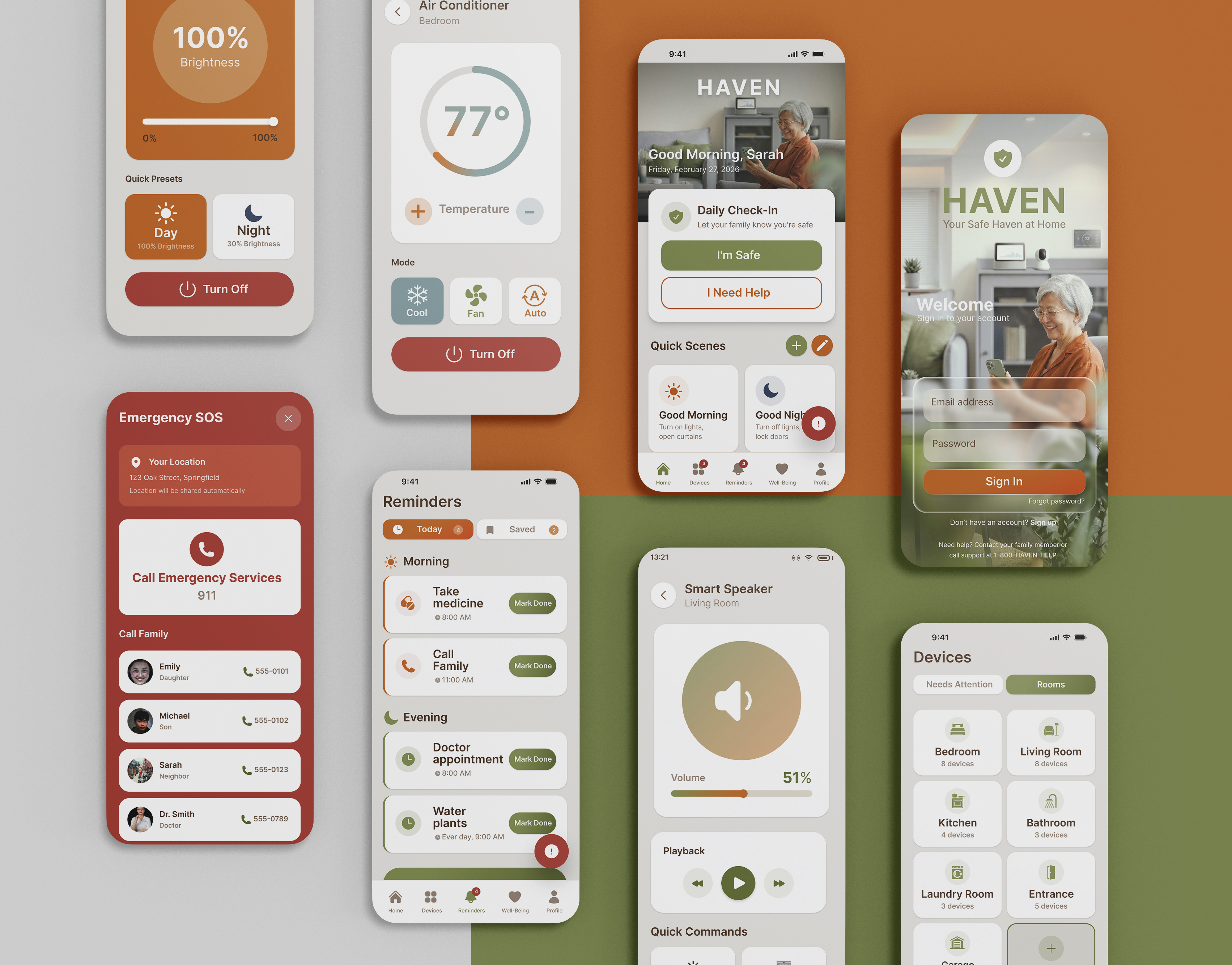 Haven screen